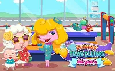 Funny Travelling Airport