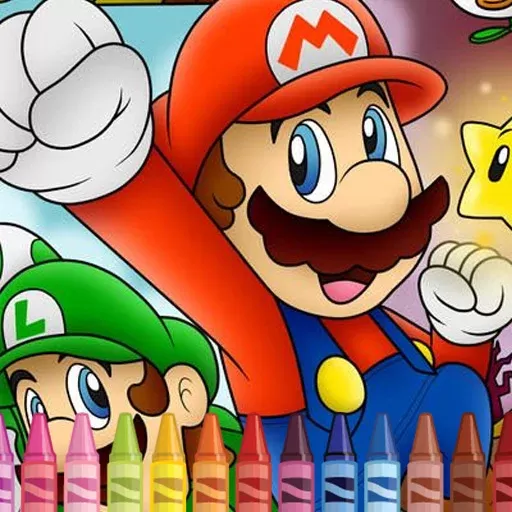Mario Coloring